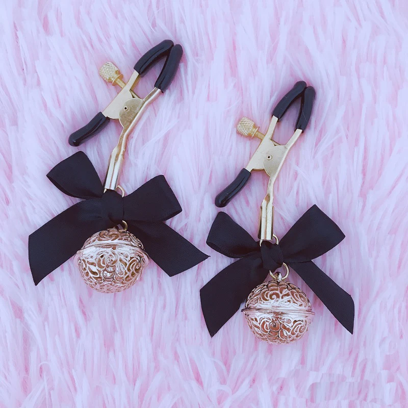 1 Пара регулируемых игр для взрослых зажимы сосков зажим клитора Эротические