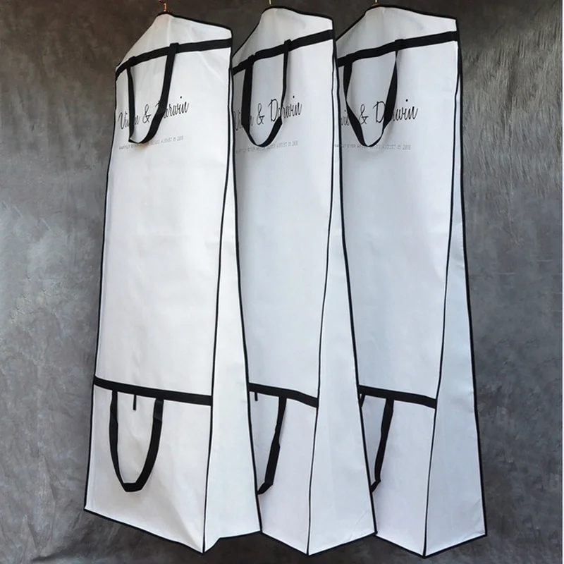 

Fashion simple wedding dust cover non woven wedding bag thickened wedding bag