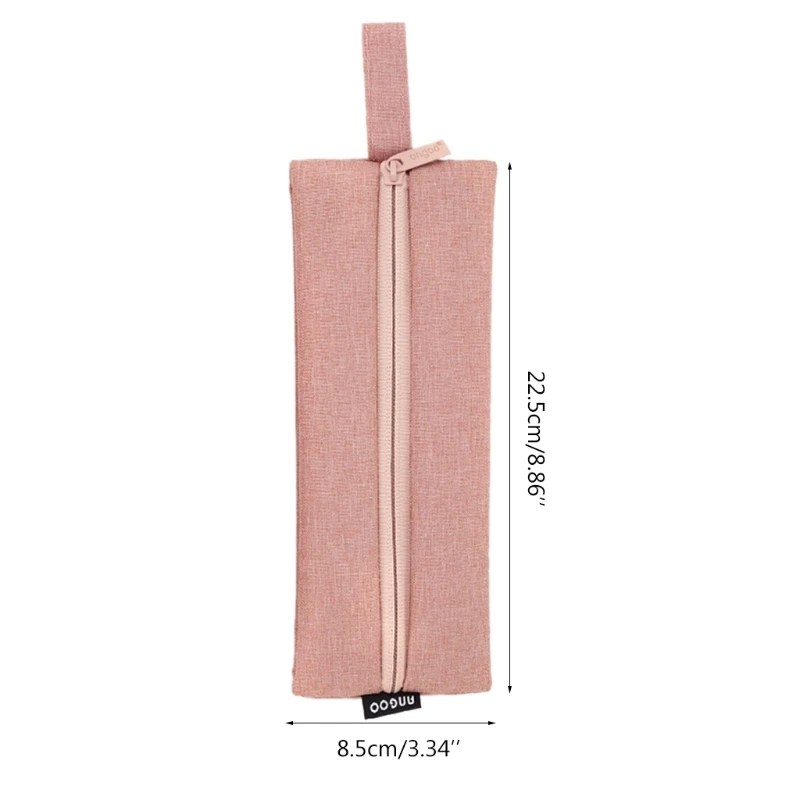 

Multifunctional Makeup Pouch Pencil Bag with Zipper School Staionery Storage Bag