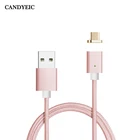 Магнитный кабель CANDYEIC Micro USB для Xiaomi Redmi 6A5A4A3A2A, зарядное устройство для Android Redmi 3S Redmi S2, Магнитный провод для передачи данных