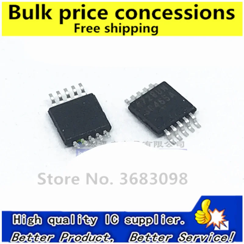 

MCP4728UN MCP4728-E/UN 4728UN MSOP-10 DAC 12 bit аналогово-цифровой конвертер