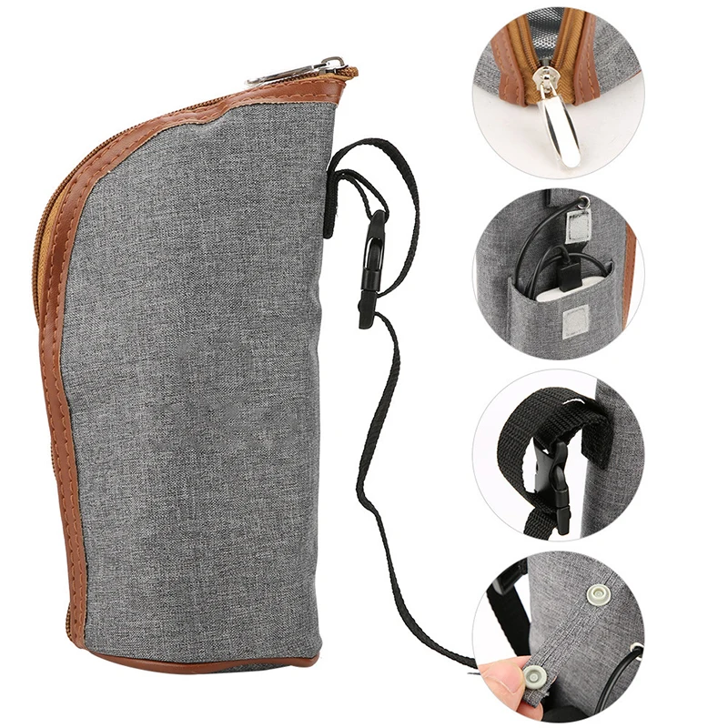 USB Подогреватель детских бутылочек обогреватель изолированная сумка дорожная