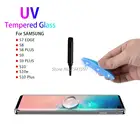 10D нано-жидкое УФ-клеевое закаленное стекло для Samsung Galaxy S7 EDGE S8 S9 S9 S10e S10 S10 Plus Note8 Note9 S10 + Защитная пленка для экрана