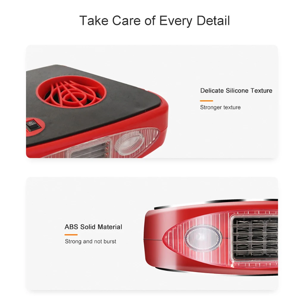 Универсальный 12V 24V зимняя Авто обогрев салона Портативный электрический