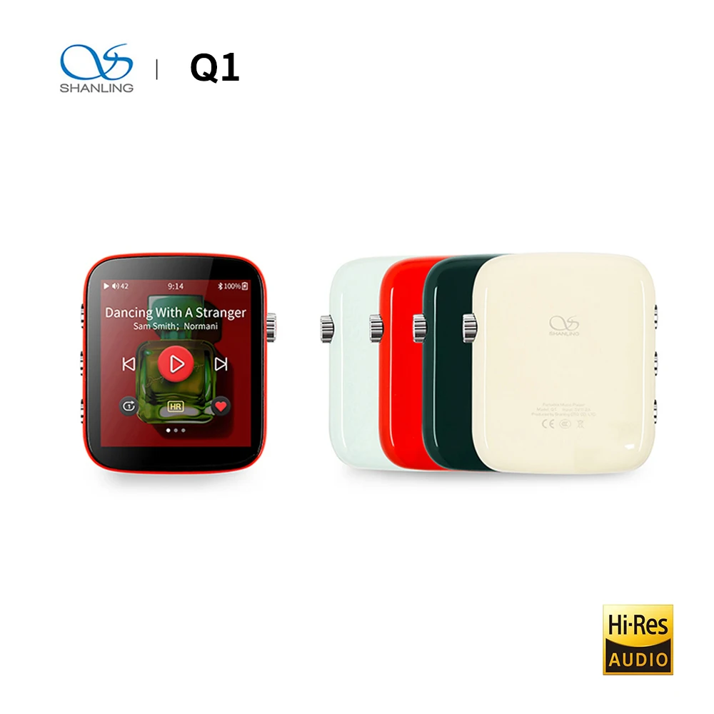 Портативный плеер Shanling Q1 ES9218P DAC/AMP двусторонний Bluetooth поддержка DSD128 PCM32bit/384kHz LDAC/aptX