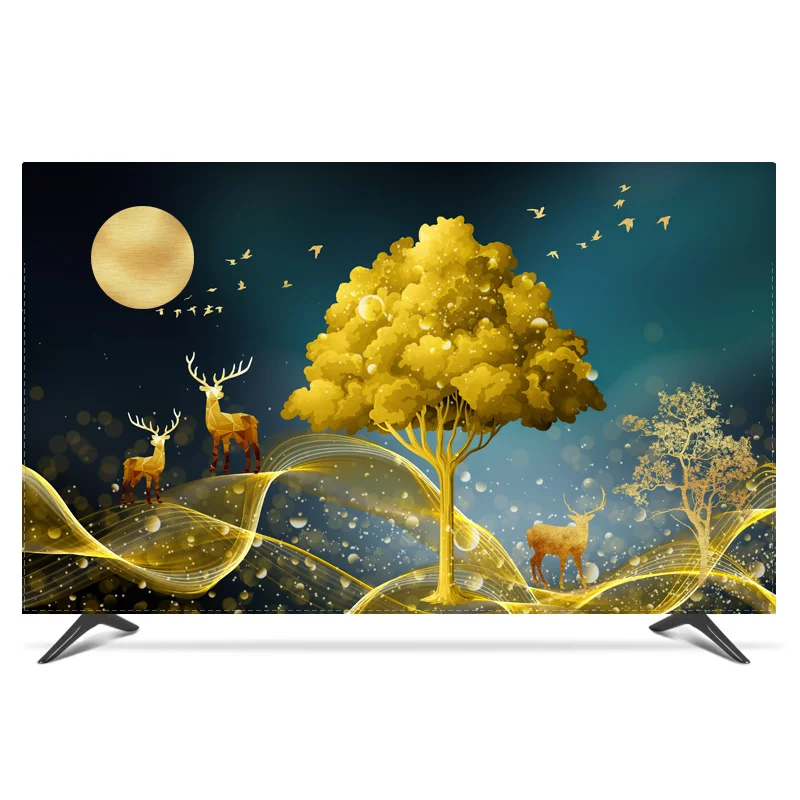 19 &quot - 80&quot 22 дюймов 75 экран LCD TV PC крышка декоративный капюшон занавес пейзаж