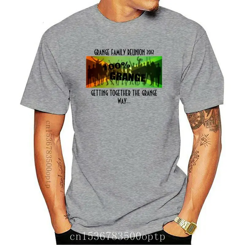 

2020 Мужская футболка с принтом, хлопковая футболка с коротким рукавом, с рисунком гранжа, семья Реюньон 2012, женская футболка