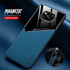 Чехол poxo poko x3pro, Магнитный кожаный чехол для телефона xiaomi poco x3 pro pocox3 pocophone x 3 pro, ударопрочный силиконовый чехол