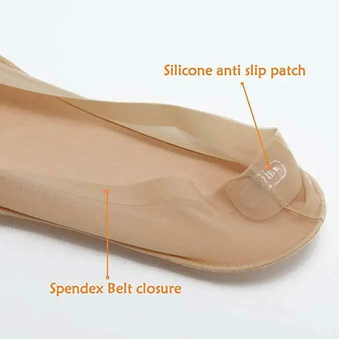 Дамские носки тапочки для женщин и девушек черные невидимые тренировочные туфли