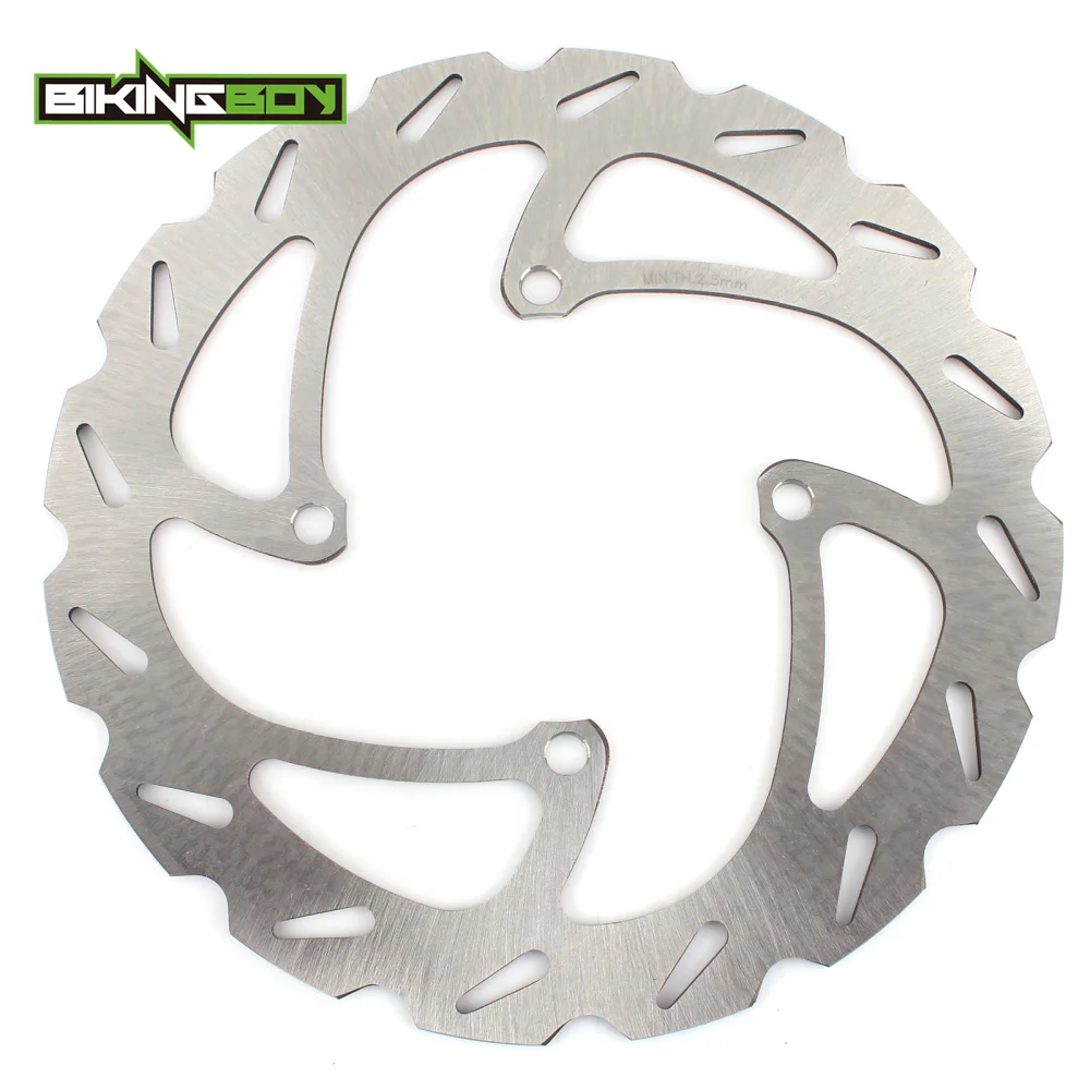 Передний дисковый тормозной диск BIKINGBOY MX для Kawasaki KX250F KX F 250 2004 2005 125 KX125 KX250 2003