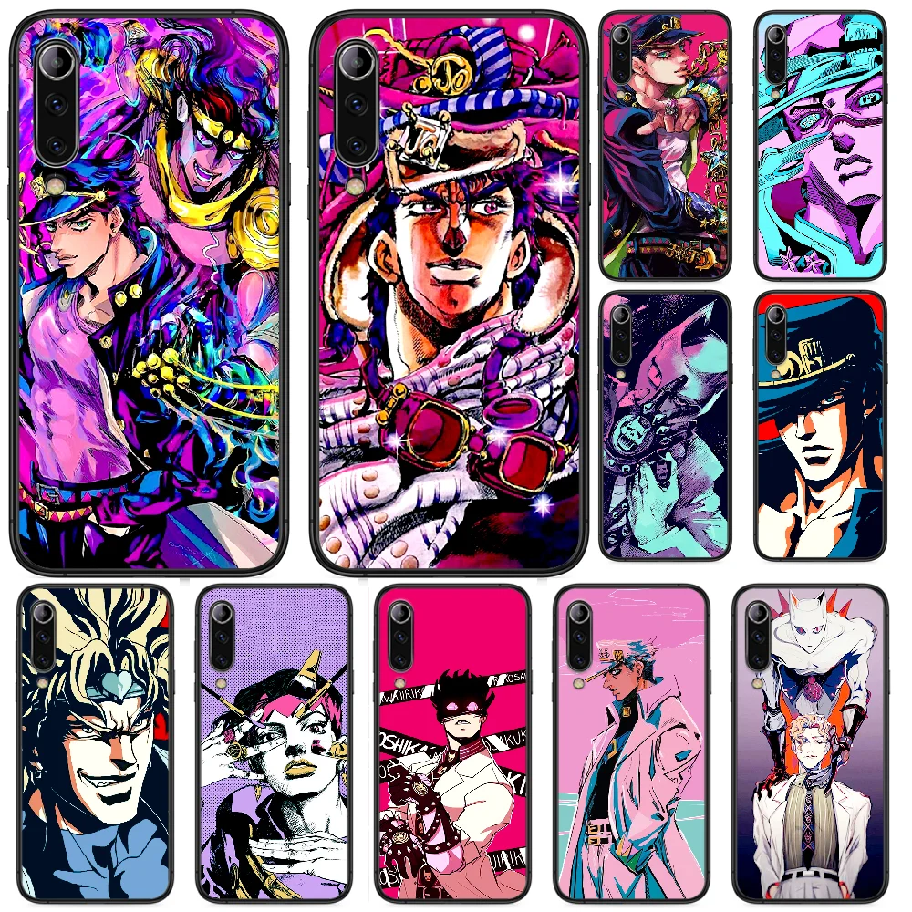 

JoJo Bizarre Adventure Phone case For Xiaomi Mi note 10 A3 9 MAX 3 A2 8 9 Lite Pro ultra black prime fashion bumper pretty
