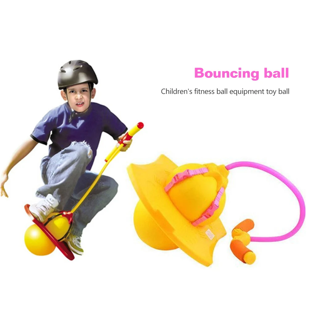 

Jumping Ball Kids Fun Outdoor Activity Bounce Toys Children Games Outdoor Activity Fun Sports Bounce with Inflator