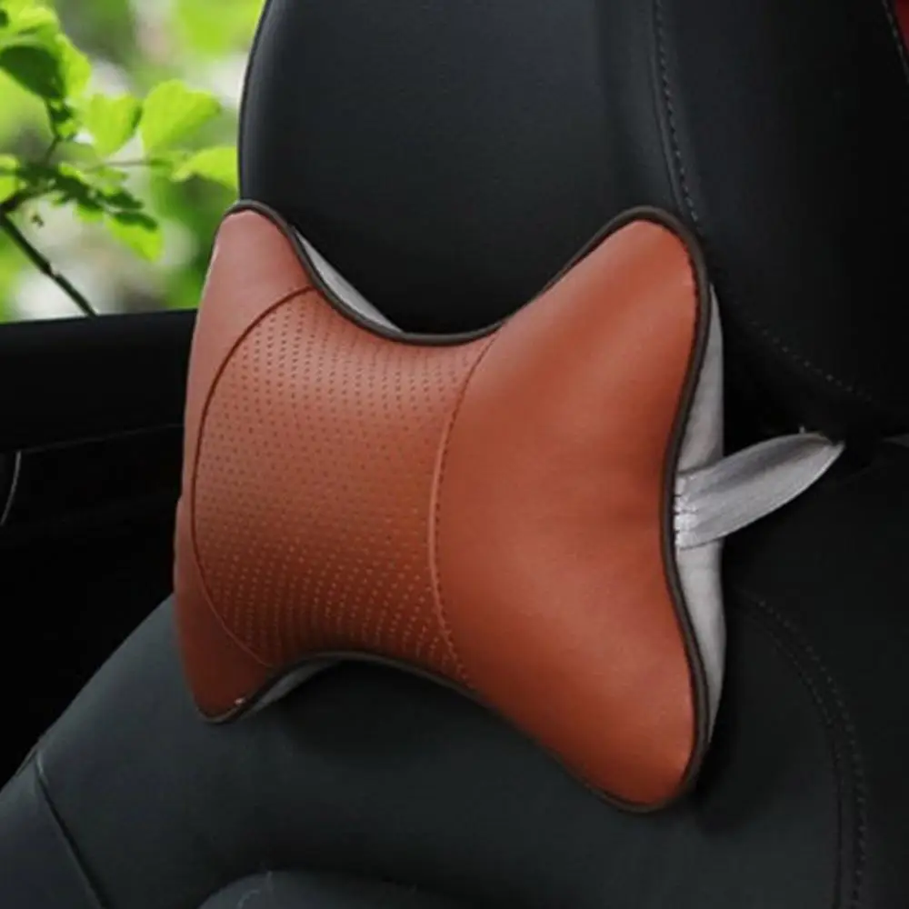 brown 1pc Автомобильная подушка для шеи, Автомобильная подушка для шеи, автомобильное безопасное сиденье, Автомобильная подушка для шеи, аксессуары для автомобиля, поддержка шеи, Cushion1-3PC - Цвет: brown 1pc