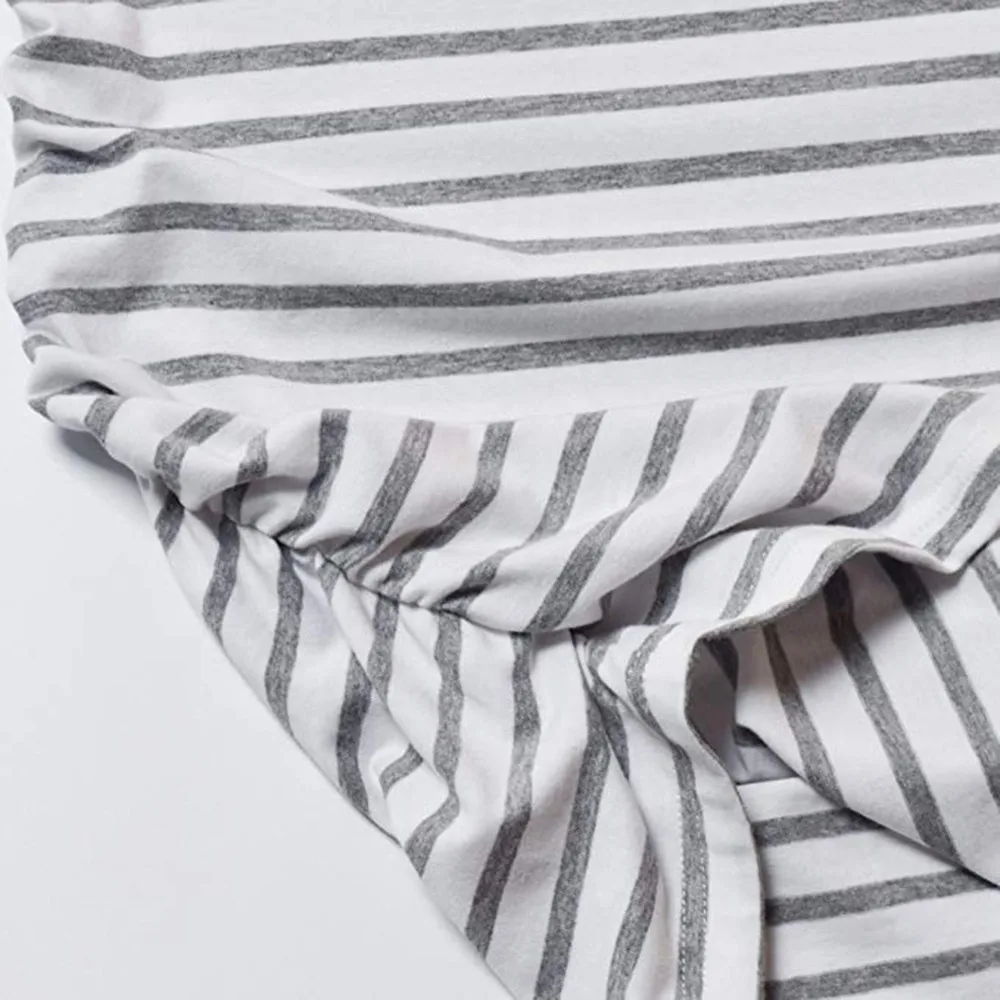 

Pregnant Women Blouse Maternity T-shirts Side Ruched Maternity Scoop Neck Jersey Top Pregnancy Clothes for Women Tops Shirts