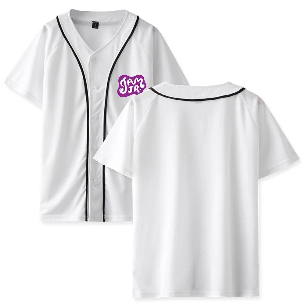 

Бейсбольная Униформа WAWNI Jam Jr, тонкая однобортная Топ оверсайз из хлопка и полиэстера, свободные бейсбольные Топы в стиле хип-хоп, уникальный...