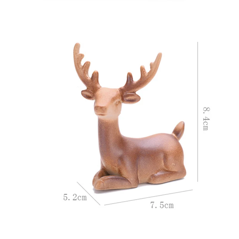 Керамические горшечные растения для оленя суккулента безопасный настоящий