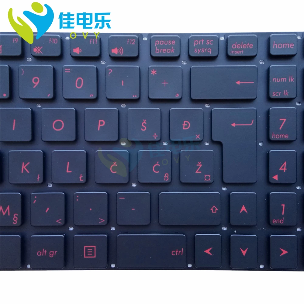 Подсветка клавиатуры для ноутбука ASUS N551 N551J N551JB N551JK N551JM G551VW G551 G551J WB SV HG клавиатура 0KNB0-662CHU00 on.