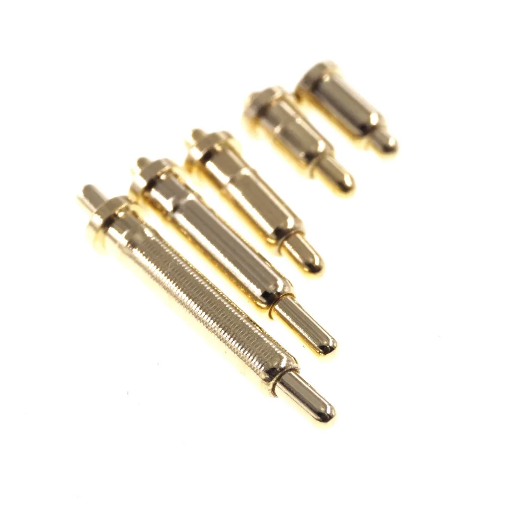 50 шт. двойной конец Весна нагрузки пружинный контакт Пружинные контакты SMT/SMD
