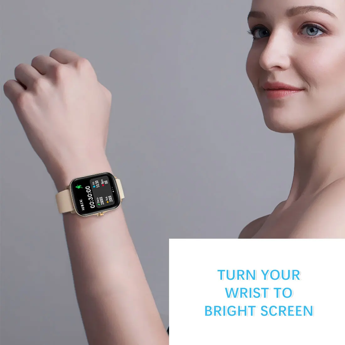 

Waterproof Full Touch Smartwatch Men Woman Watch Weather Forecast Activity FitnessTracker Heart Rate Monitor For Android IOS