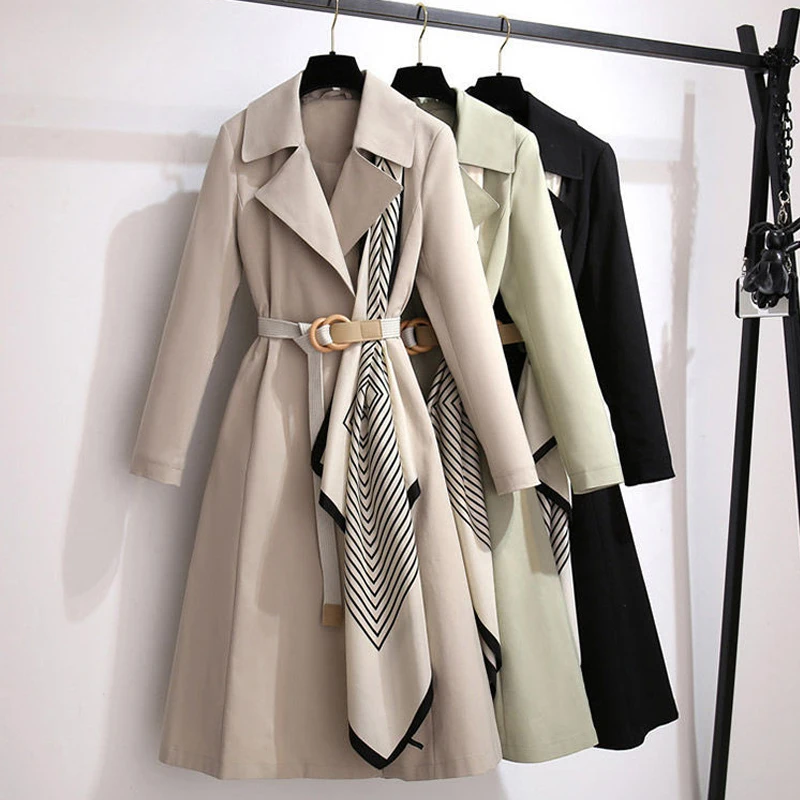 Зимняя Офисная женская элегантная смесь женские корейские модные длинные пальто