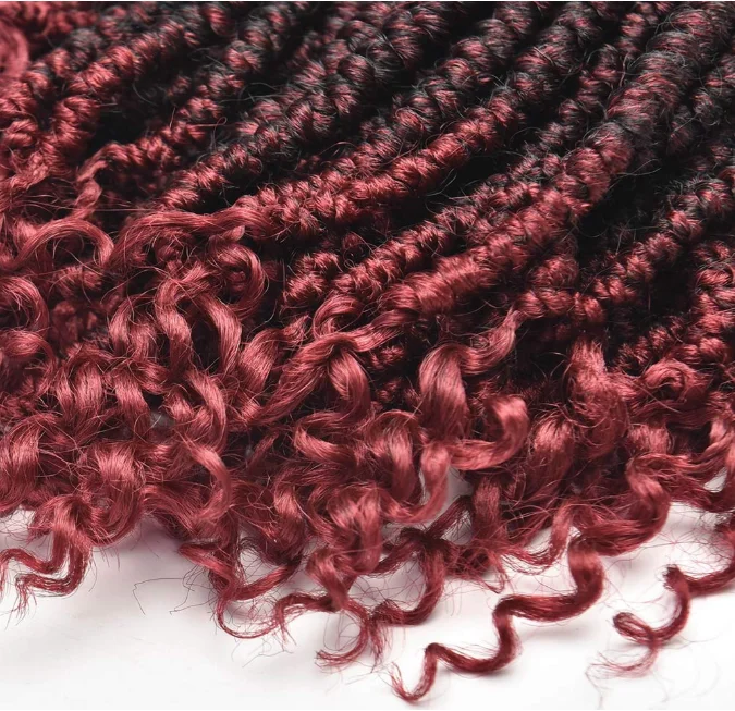 Синтетический пушистый твист кудрявый дредлок наращивание волос крючком бомба