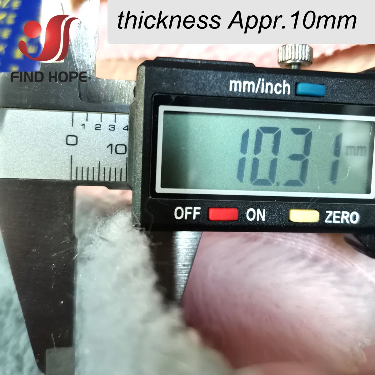 Рулон ткани A4 из искусственного кроличьего меха для сережек напольный коврик