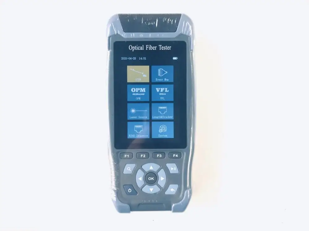 Мини OTDR Reflectometre FTTH волоконно оптический тестер многофункциональный с оптическим