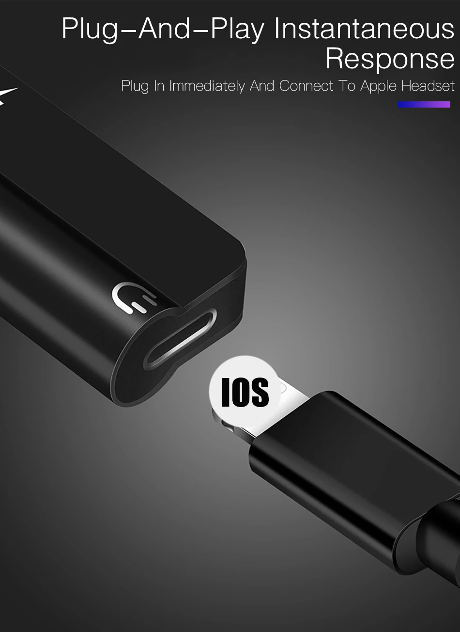 Аудио-адаптер для apple 3,5 мм зарядки для iphone 6 6S X 8 7 Plus XS MAX XR оригинальные науники разветвитель AUX разъем