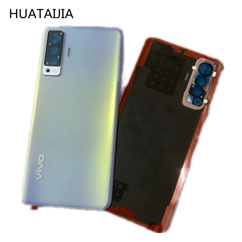 Vivo X50-Funda de bater&iacute;a original de 6,56 pulgadas, cubierta de bater&iacute;a para vivo X 50, puerta trasera, Marco medio 2004-0