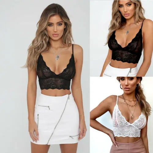 Женский кружевной бюстгальтер без косточек черный белый телесный с цветочным