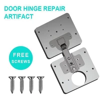 durable hinge repair plate for cabinet furniture drawer window plate repair stainless steel plate repair accessory dropshipping