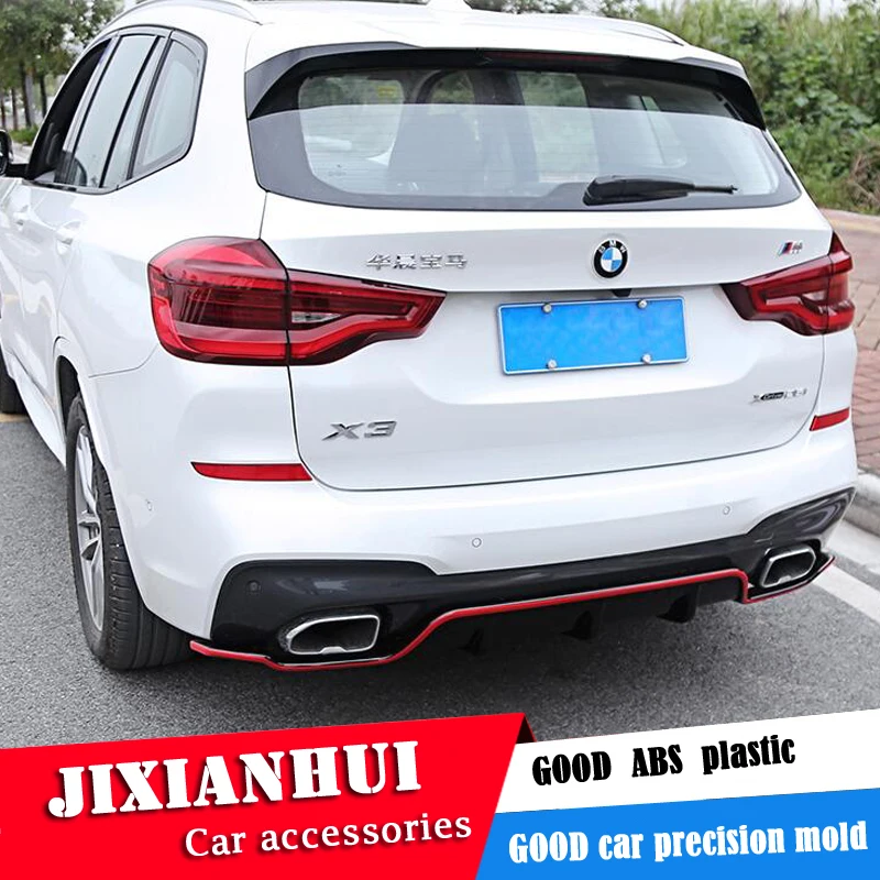 Задний спойлер для BMW X3 2018 2020 защитные бамперы G01 HS BAKC ABS|Обвесы| |