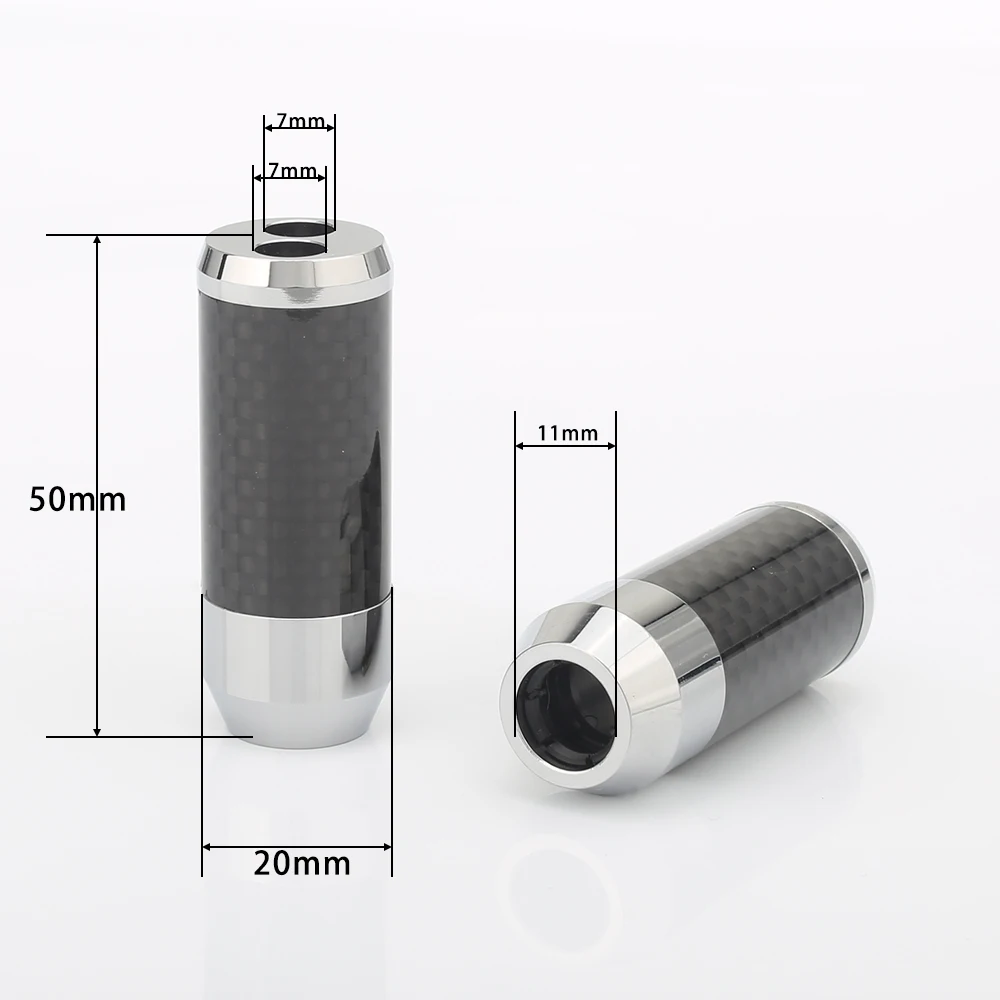 4Pcs DIY Splitt Carbon Fiber Pants Boot Y Splitter Speaker Audio Cable Wire pant | Электроника