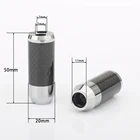 4 шт. DIY Splitt углеродное волокно брюки ботинки Y сплиттер динамик аудио кабель провод брюки