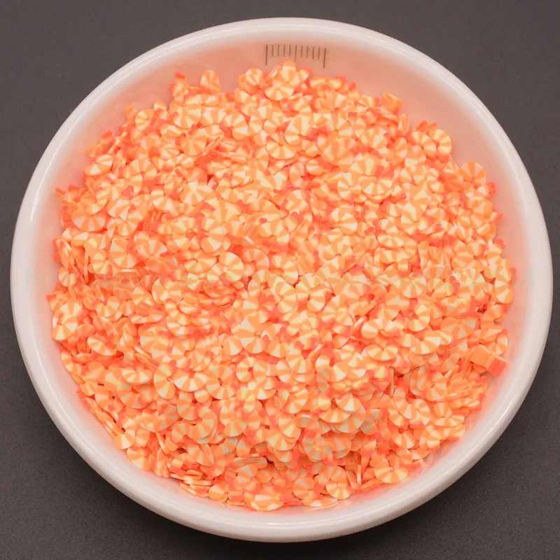 65 г Красивые милые креветки форма мяса полимеры глиняные ломтики разбрызгивают