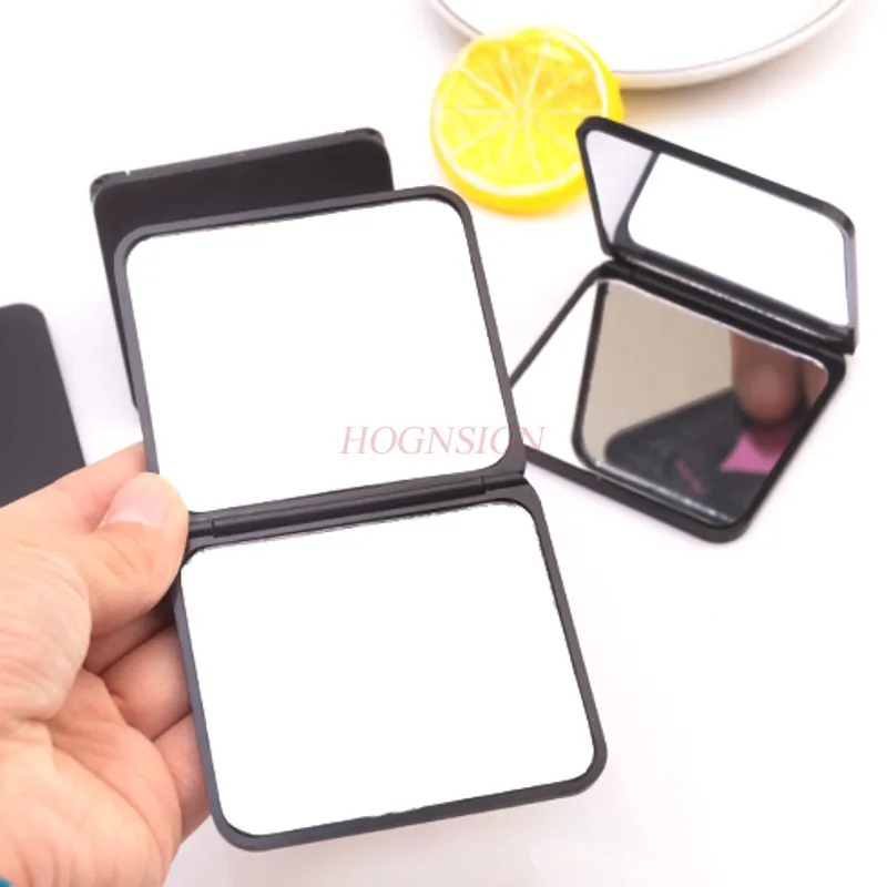Маленькое зеркало Портативное двухстороннее складное Красота Макияж маленькое