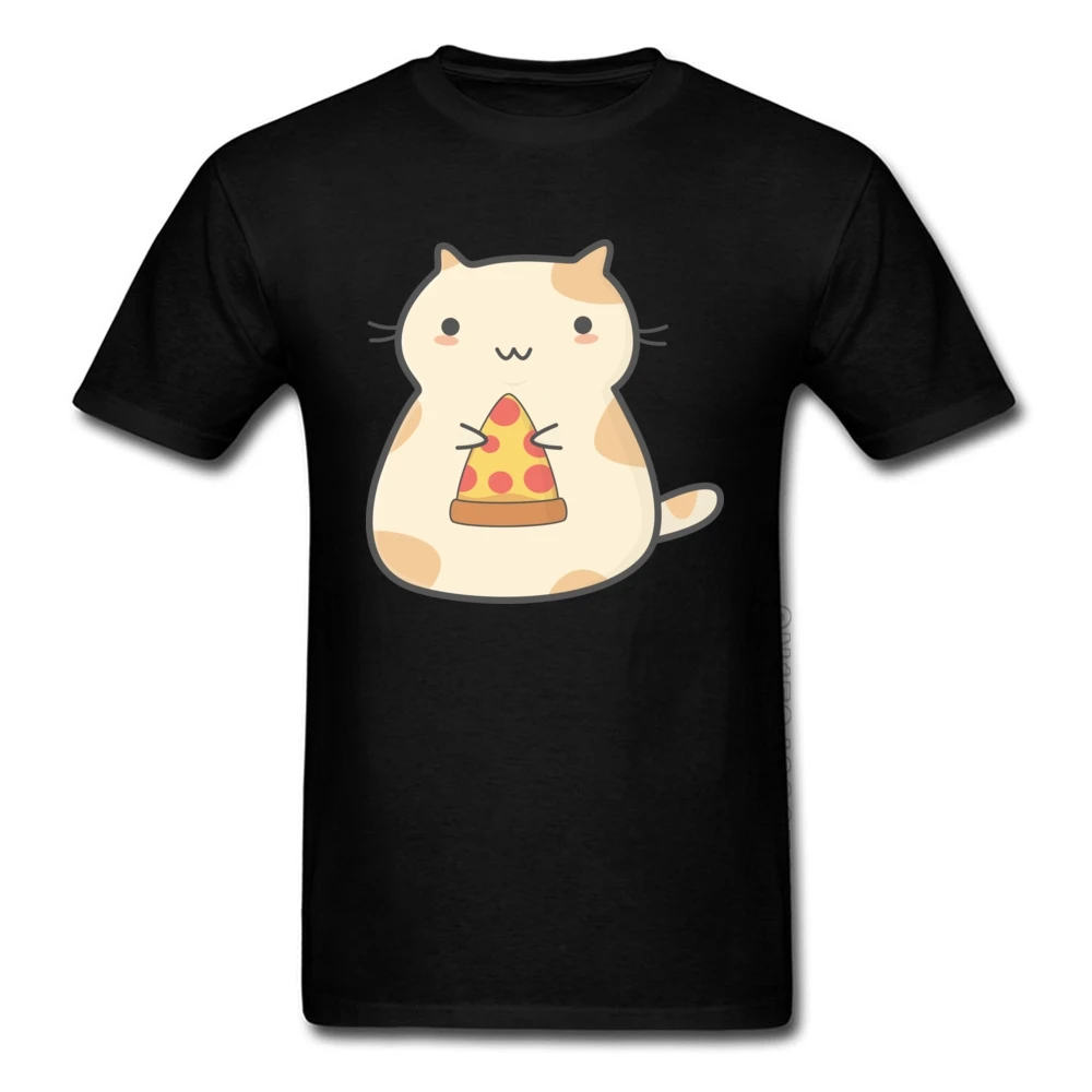 Custom Youth Tops футболка Kawaii Pizza Cat с круглым вырезом летние футболки коротким рукавом