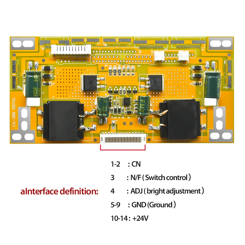 Универсальная подсветка CA388 плата постоянного тока для Samsung LG Skyworth 22-65 дюймов