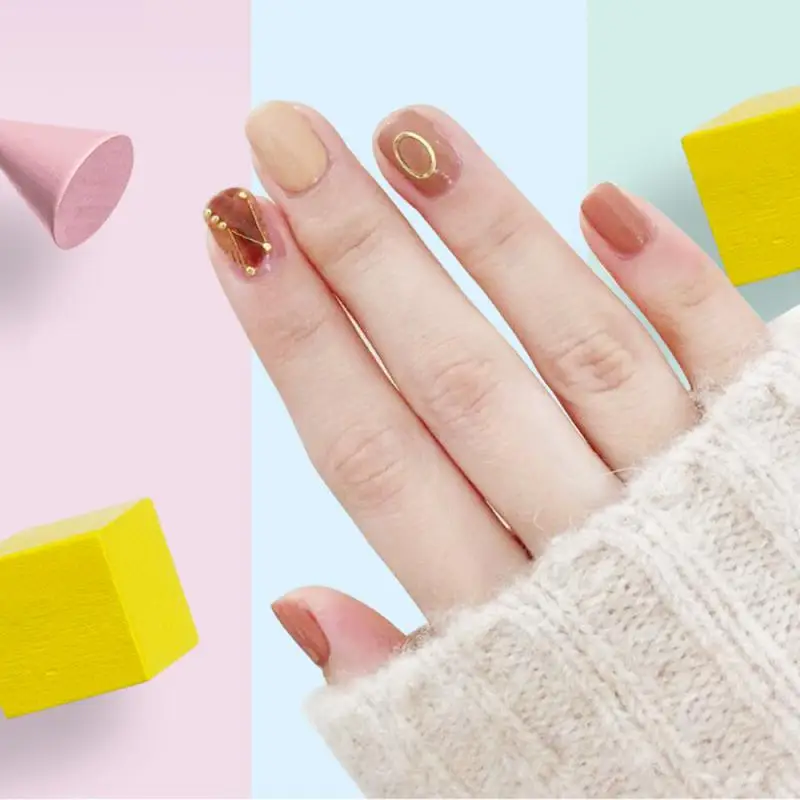 14 листов/набор модных стикеров для ногтей в клетку аппликации на ногтях