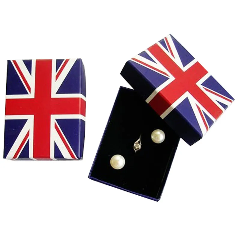 Шкатулка для ювелирных украшений в британском стиле 100 шт./лот Bristh Union Jack шкатулка
