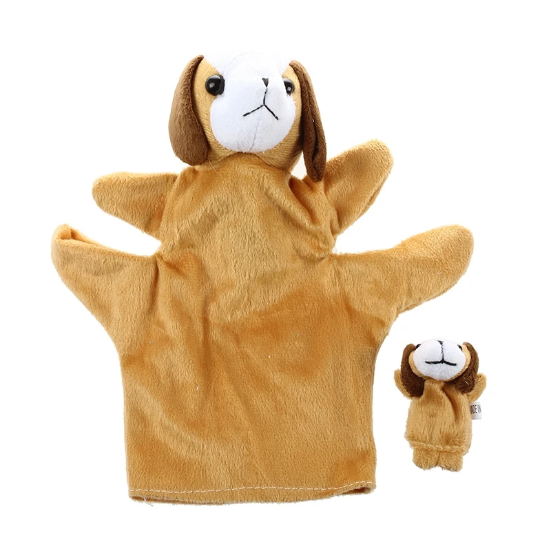 Кофейная собака ручной кукольные пальчиковые куклы | Игрушки и хобби