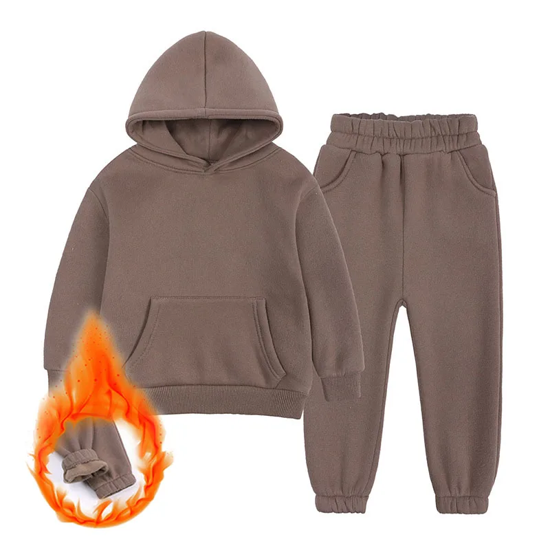Спортивный костюм с флисовой подкладкой для мальчиков и девочек 8-10 лет | Мать