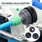 IBC тотализатор Танк дренажный адаптер S60X6 резьбовой Кепки Нержавеющаясталь носик фитинги для замены Главная орошения сада переключатель инструмент