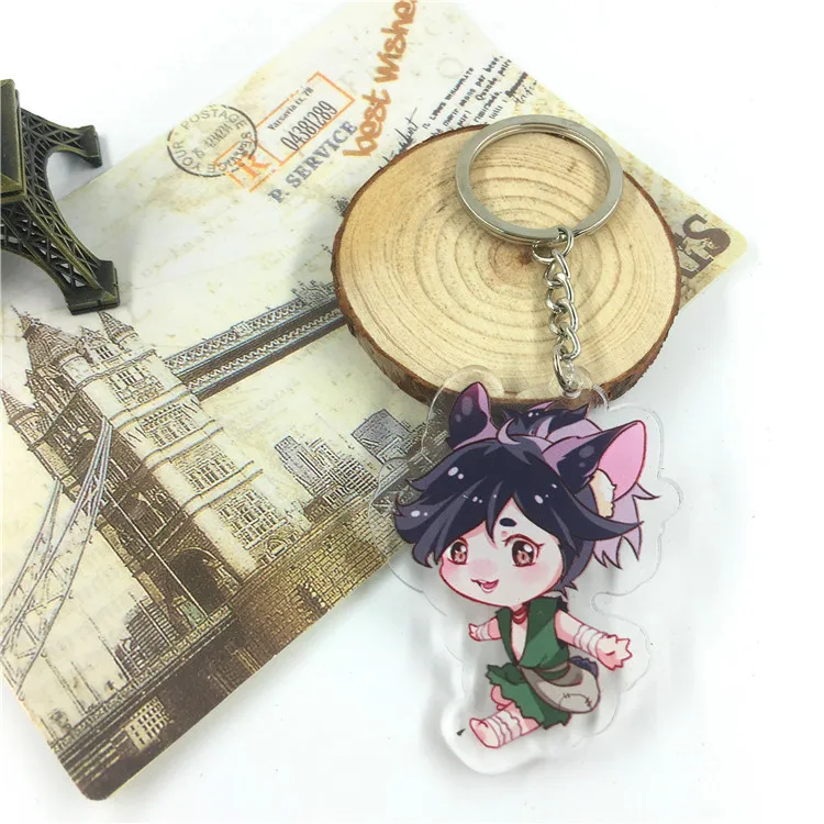 Аниме Dororo брелок Tahoumaru Hyakkimaru милый мультфильм акриловый брелок модная новинка персонализированные ювелирные изделия подарок аксессуары - Цвет: 2-4