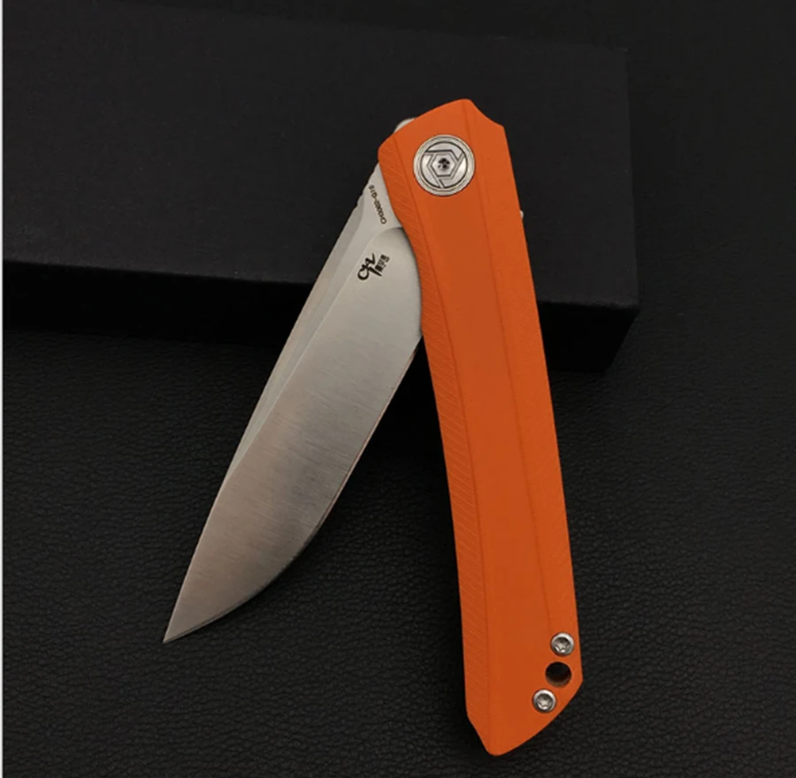 Высокое качество складной нож D2 лезвие G10 Ручка шарикоподшипник Кемпинг Открытый