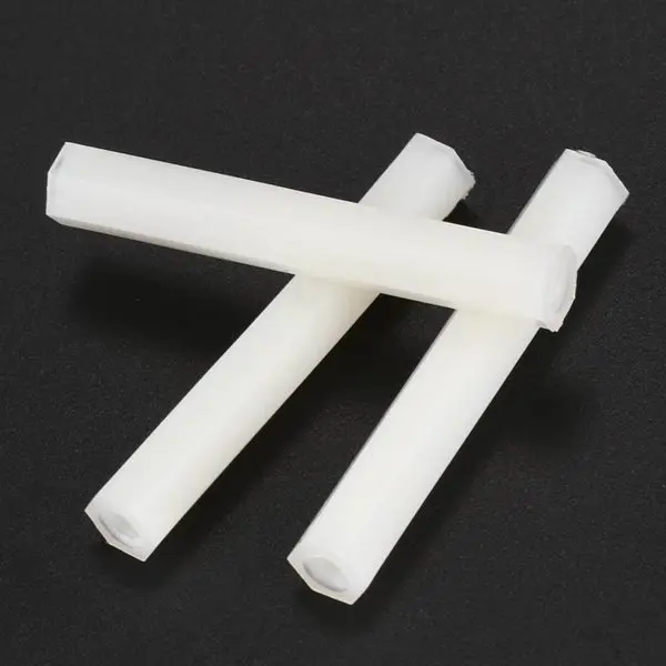 GTBL 40 мм M3 внутренняя резьба Белая нейлоновая прокладка для платы Шестигранная