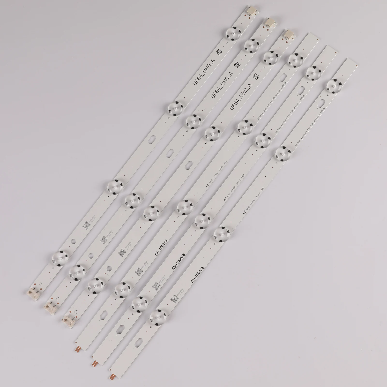 Новый комплект 6 шт. 8 светодиодный s 850 мм подсветка полосы для LG 43LH604V 43LH60_FHD_A Тип