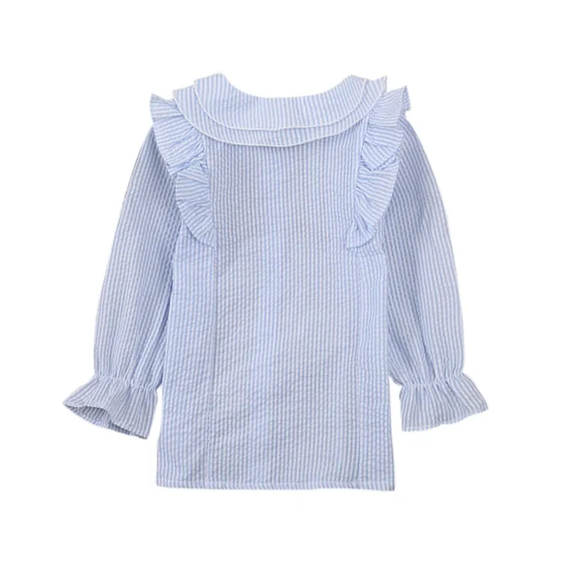 Одежда для маленьких девочек весенне Осенняя детская футболка мальчиков и