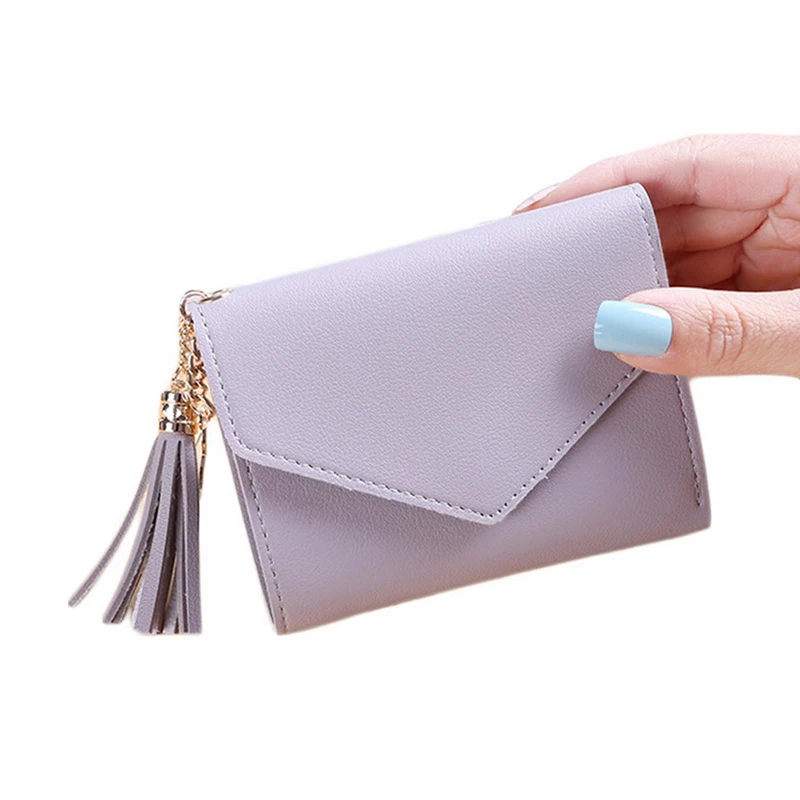 Женский маленький кошелек для монет женские короткие кошельки Повседневная