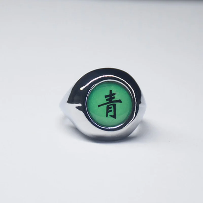 Anime Cosplay Ring  Akatsuki Itachi Pain Metal Finger Adult Ninja Props Accessories Cool Stuff Gift